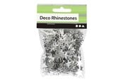 Askartelu- ja taidetarvikkeet - Creativ Company - Rhinestones Silver Various 360pcs. - 52241