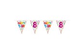 Lelut - Folat BV - Flag line Confetti 8 years 10 meters. - 27108