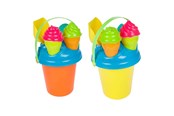 Ulkoleikit - Toi-Toys Play Out Beach Set Bucket and Ice Molds 8pcs. - 42473Z