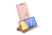 Puhelin - Kannet ja kotelot - Vivanco Classic Wallet Galaxy A16 5G Rose Gold - 64360