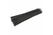 Luovat leikit - Colorations - Black Chenille Wire 100 pcs. - CHIPCBK