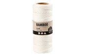 Askartelu- ja taidetarvikkeet - Creativ Company - Bamboo cord White 65m - 503481