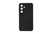Puhelin - Kannet ja kotelot - ONSALA Phone Case Samsung S25 5G Back Silicone Touch Black - 664256