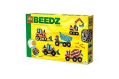 Luovat leikit - SES Creative Beedz - Iron-on Beads - Construction Vehicles - 06206