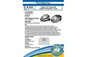 Pölypussi - hanestroem Vacuum Cleaner Bags K321 - K321