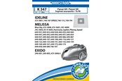 Pölypussi - hanestroem Vacuum Cleaner Bags K347 - 5 pcs - K347