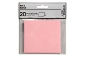 Harrastustarvikkeet - Creativ Company - Name cards Light red 20 pcs. - 228719