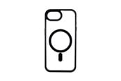 Puhelin - Kannet ja kotelot - ONSALA Phone Case iPhone 16E MagSerie Transparent Black - 588686
