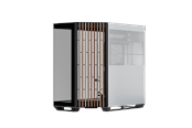 Kotelot - APNX V1 Black/White/Wood - Kotelot - Miditower - Valkoinen - APNX V1-W-BW-v1