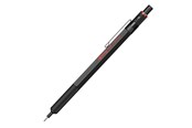 Kirjoitus- ja piirustustarvikkeet - Rotring 500 Mechanical Pencil | 0.7 mm HB lead | Black hexagonal plastic barrel and non-slip textured metal grip - 2186326