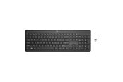 Näppäimistöt - HP 230 Wireless Keyboard Black Nordic - Näppäimistö - Pohjoismainen - Musta - 3L1E7AA#UUW