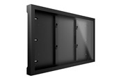 Seinäkiinnitys, AV-kiinnikkeet & AV-kalusteet - Multibrackets M Pro Series enclosure - for flat panel - outdoor wall landscape - black - Max 50 kg - recommended for 75" - 7350073731602
