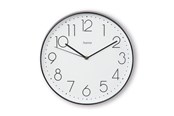 Sisustus - Hama Corsica Wall Clock 30 cm Black/White - 00185873