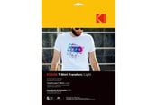 Mustepatruunat, värikasetit ja lisävarusteet - KODAK T-Shirt Transfers Light A4 x5 - 3510560