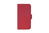 Puhelin - Kannet ja kotelot - GEAR Wallet iPhone 16E Classic 3 Card MagSerie Deep Red - 599483