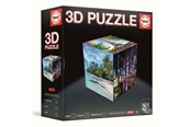 Palapelit - Educa 3D Puzzle Cube Travel - 80-20124