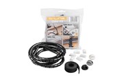 Kaapelihyllyt, Kaapelisukat & Kaapelisiteet - D-LINE Accessory Pack for Cable Black - EU/CKITB