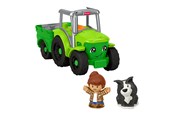 Vauva- ja taaperolelut - Fisher Price Little People Push & Play Tractor - 972-2555
