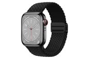 Smartwatch - Lisävarusteet - Lippa Apple Watch Nylon Strap incl. Magnetic Lock 42/44/45/46/49 mm - Black - LPAW143