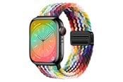 Smartwatch - Lisävarusteet - Lippa Apple Watch Nylon Strap incl. Magnetic Clasp 42/44/45/46/49 mm Multicoloured - LPAW142