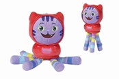 Pehmolelu - Gabby's Dollhouse Universal - DJ Catnip (25cm) - 6305875265NPB