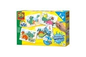 Luovat leikit - SES Creative My First Coloring with Water - Dinos - 14465