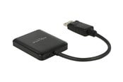 Näyttö- & audiokytkimet - DeLOCK DisplayPort 1.4 Splitter 1 x DisplayPort to 2 x DisplayPort MST - 87768