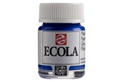 Kirjoitus- ja piirustustarvikkeet - Bruynzeel - Ecola Poster Paint Bottle 16ml Dark Blue 502 - 09165020