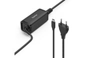 Virtakaapelit (ulkoinen) - Hama Notebook Power Supply USB-C Gan 100-240V 5-20V/65W - 00200023
