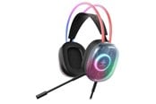Kuulokkeet - Deltaco DH230 Semi-Transparent Gaming Headset - GAM-186