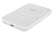 Powerbank - Deltaco Power Bank - 5000 mAh Powerbank - Valkoinen - 5000 mAh - PB-Q1006