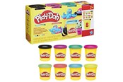 Rakennussarjat - Play-Doh Vibrant 8 Pack Solid 680 g - G06925X0