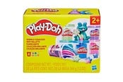 Rakennussarjat - Play-Doh Sparkle Collection 6 Pack 340G - F99325L1