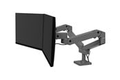 Näytön kiinnitys - Ergotron LX Pro mounting kit - modular - for 2 LCD displays - side-by-side - dark grey - 45-686-293