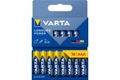 Akut ja Paristot - VARTA Longlife Power AAA - 16-Pack - 4903121716