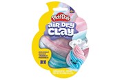 Rakennussarjat - Play-Doh Air Dry Clay Shaped Bag Cotton Candy - 334-230715