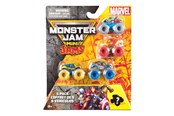 Leluautot - Monster Jam Mini Jams Marvel 5 Pack - 6075434