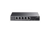 Kytkimet - TP-Link TL-SG1005P-PD 5-Port Gigabit Desktop PoE+ Switch with 1-Port PoE++ In and 4-Port PoE+Out - TL-SG1005P-PD