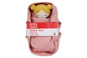 Nuket & tarvikkeet - Krea Doll In Basket - 36-2038