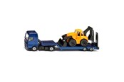 Leluautot - SIKU MAN Truck with Backhoe Loader - 313-1761