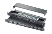 Lisätarvikkeet - Roline patch panel - 1U - 19" - 26.11.0328