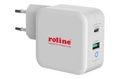 Puhelin - Adapterit & Laturit - Roline power adapter - USB 24 pin USB-C - 65 Watt - 19.11.1041