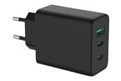 Puhelin - Adapterit & Laturit - Roline Value power adapter - GaN technology - USB 2 x USB-C - 65 Watt - 19.99.1096