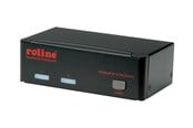 KVM-kytkimet - Roline - KVM / USB switch - 2 ports - 14.01.3327