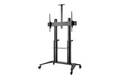 Seinäkiinnitys, AV-kiinnikkeet & AV-kalusteet - Roline cart - for LCD display - black - Max 140 kg - recommended for 120" - 17.03.1263