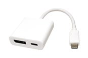 Telakointiasemat - Roline - docking station - USB-C 3.1 - DP - 12.03.3221
