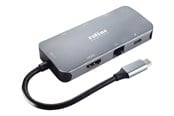 Telakointiasemat - Roline - docking station - USB-C 3.2 Gen 2 - HDMI - 1GbE - 12.02.1121