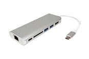 Telakointiasemat - Roline - docking station - USB-C 3.1 - 1GbE - 12.02.1037
