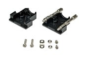 Kaapelihyllyt, Kaapelisukat & Kaapelisiteet - Roline - connector hood - for DB-9/HD-15 connectors - 12.01.4005