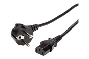 Sisäiset virtakaapelit - Roline VALUE - power cable - power IEC 60320 C13 to power CEE 7/7 - 1.8 m - 19.99.1018